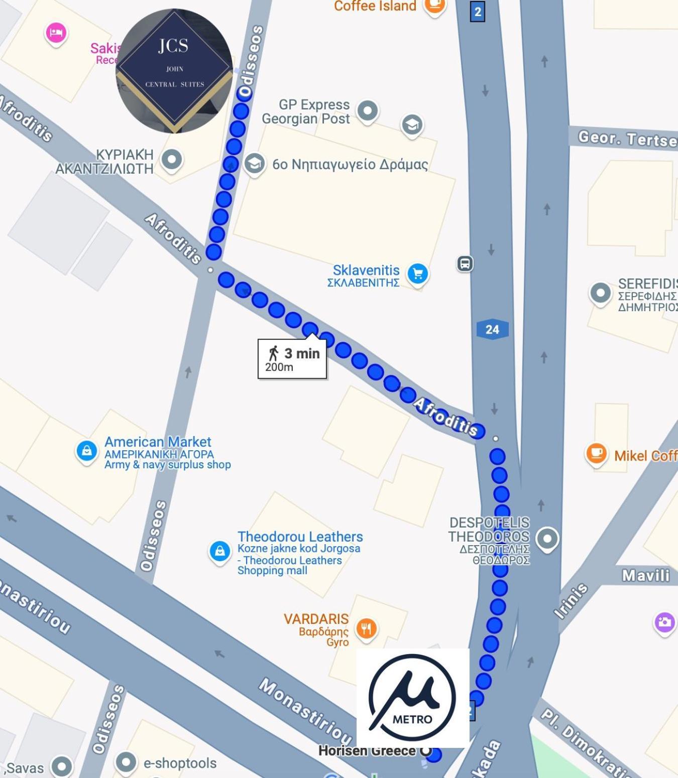 John Central Suites Thessaloníki Ngoại thất bức ảnh